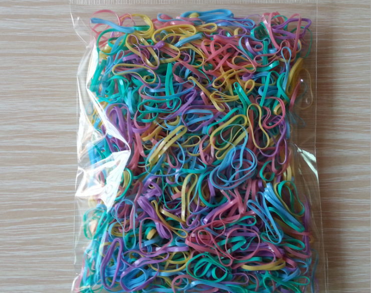 Colorful High Elastic Rubber Bands and Hair Ties