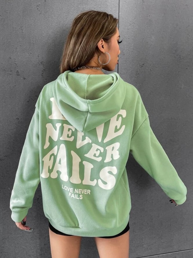 European & American Ladies Printed Pullover Sweater