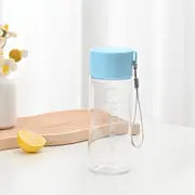 Portable 20.28oz Plastic Water Cup, Simple & Clear