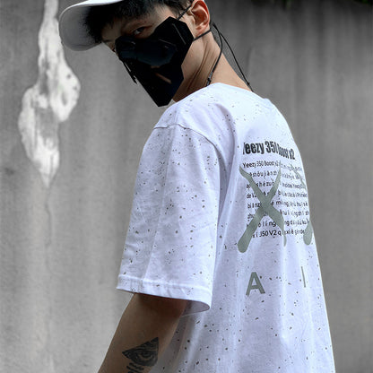 Reflective Starry Sky T-Shirt - Streetwear Couples Style