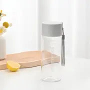 Portable 20.28oz Plastic Water Cup, Simple & Clear