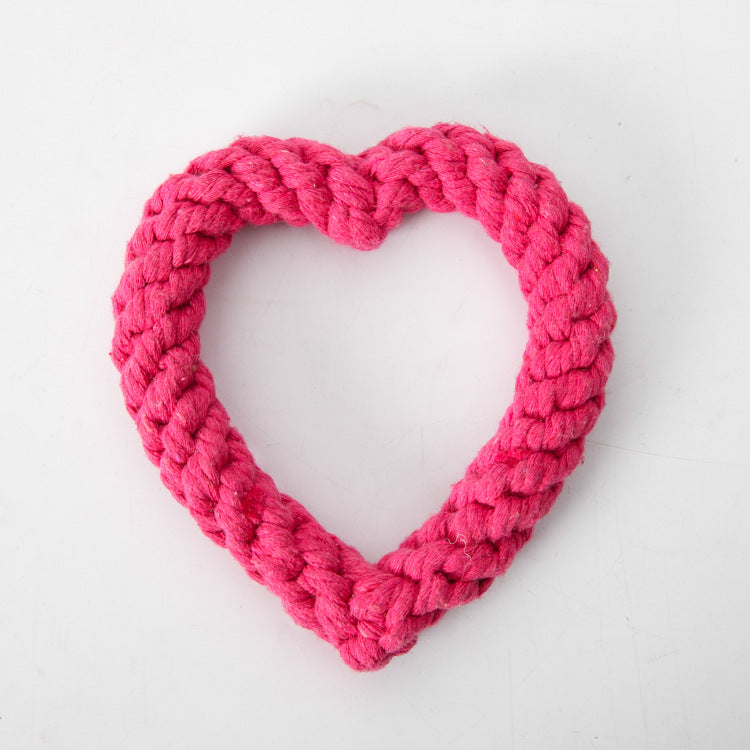 Cotton Rope Woven Love Toy for Pets