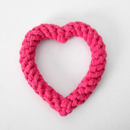 Cotton Rope Woven Love Toy for Pets