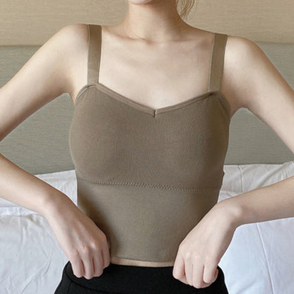 Cute Summer Retro Women's Fitted Sling Top
