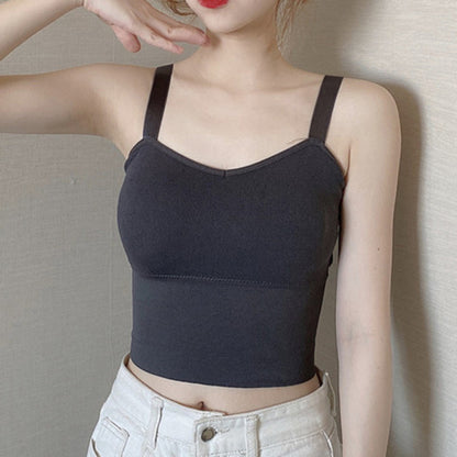 Cute Summer Retro Women's Fitted Sling Top