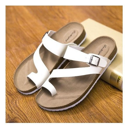 Men's Cork Slippers Summer Beach Flip Flops (Couple)