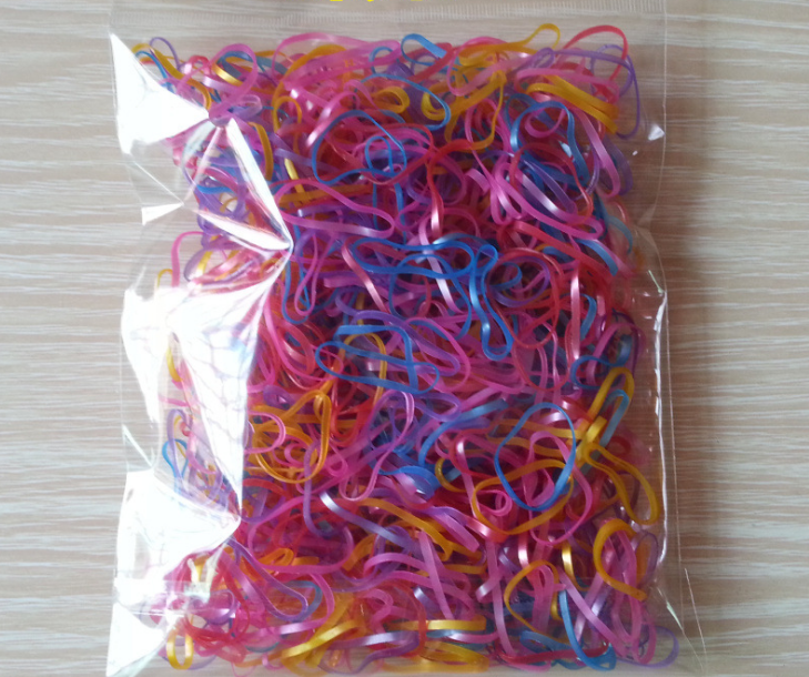 Colorful High Elastic Rubber Bands and Hair Ties