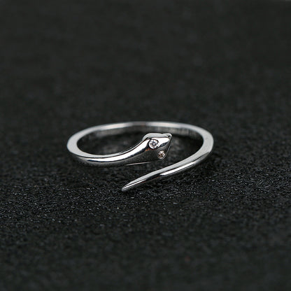 Fashion Copper Ring with Micro-Inlaid Zircon