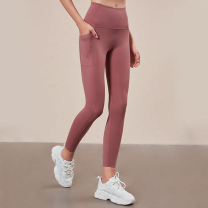 Women's High Waist Seamless Fitness Pants for Sports