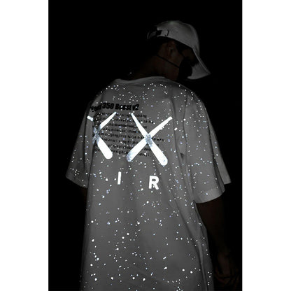 Reflective Starry Sky T-Shirt - Streetwear Couples Style