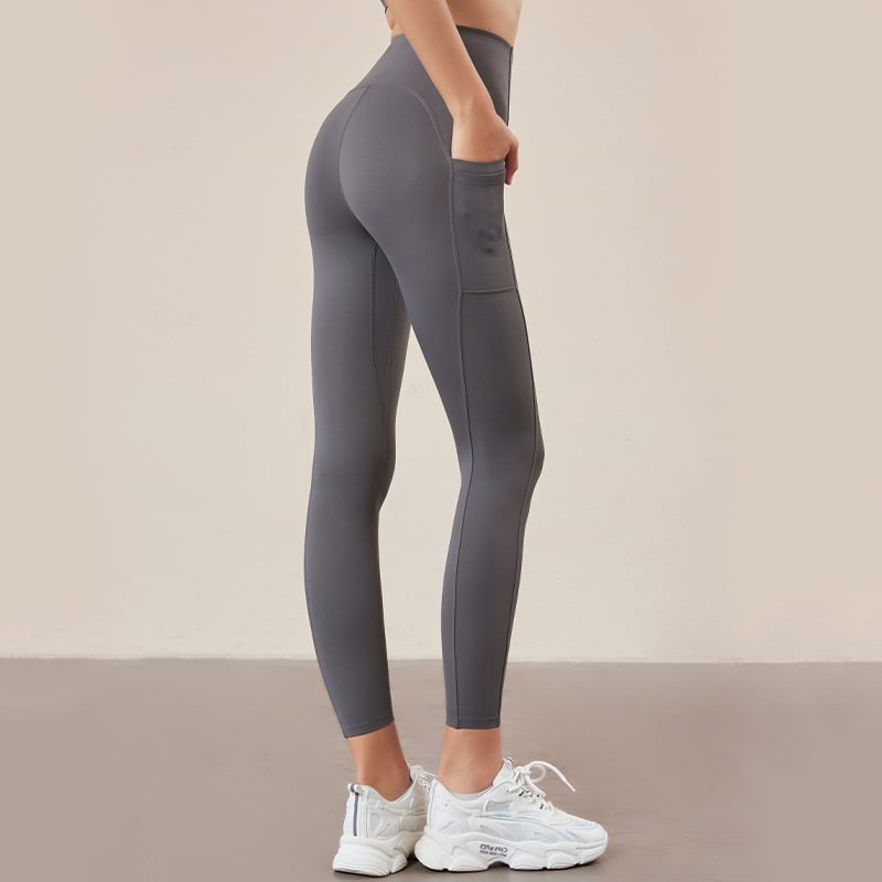 Women's High Waist Seamless Fitness Pants for Sports