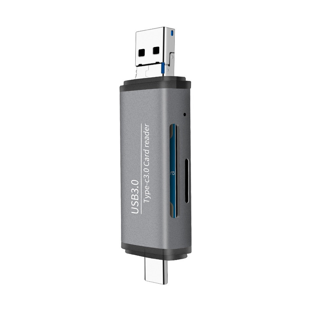 3-in-1 USB 3.0 Type-C OTG Card Reader for Phones