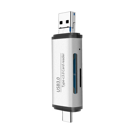 3-in-1 USB 3.0 Type-C OTG Card Reader for Phones