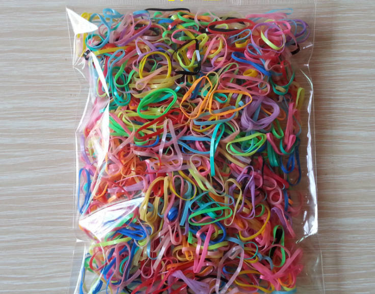 Colorful High Elastic Rubber Bands and Hair Ties