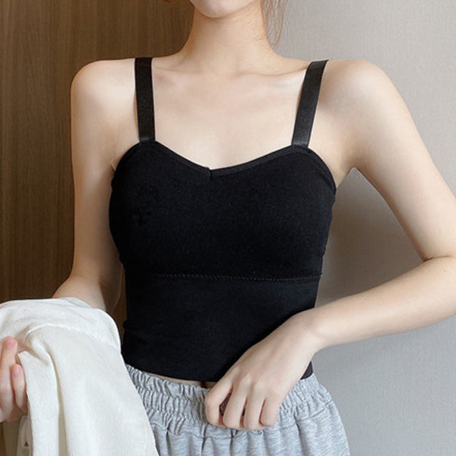 Cute Summer Retro Women's Fitted Sling Top