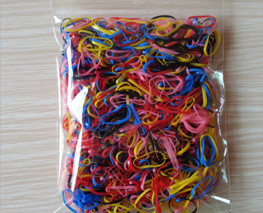Colorful High Elastic Rubber Bands and Hair Ties
