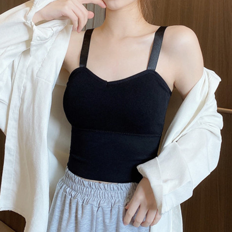 Cute Summer Retro Women's Fitted Sling Top