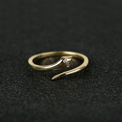 Fashion Copper Ring with Micro-Inlaid Zircon