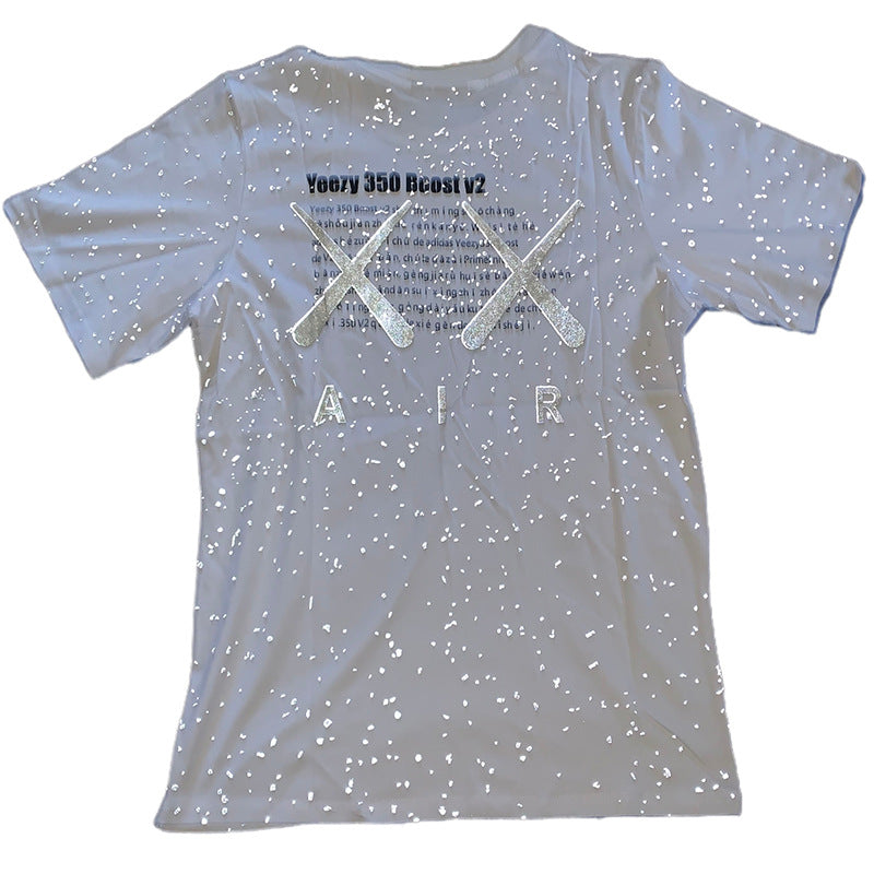 Reflective Starry Sky T-Shirt - Streetwear Couples Style