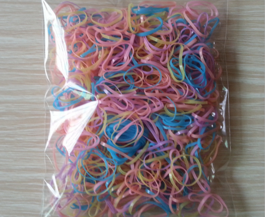 Colorful High Elastic Rubber Bands and Hair Ties