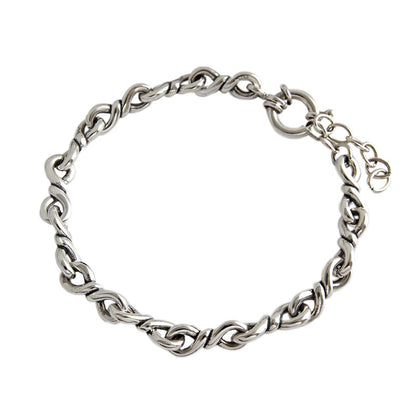 Personalized Vintage Sterling Silver Bracelet for Women