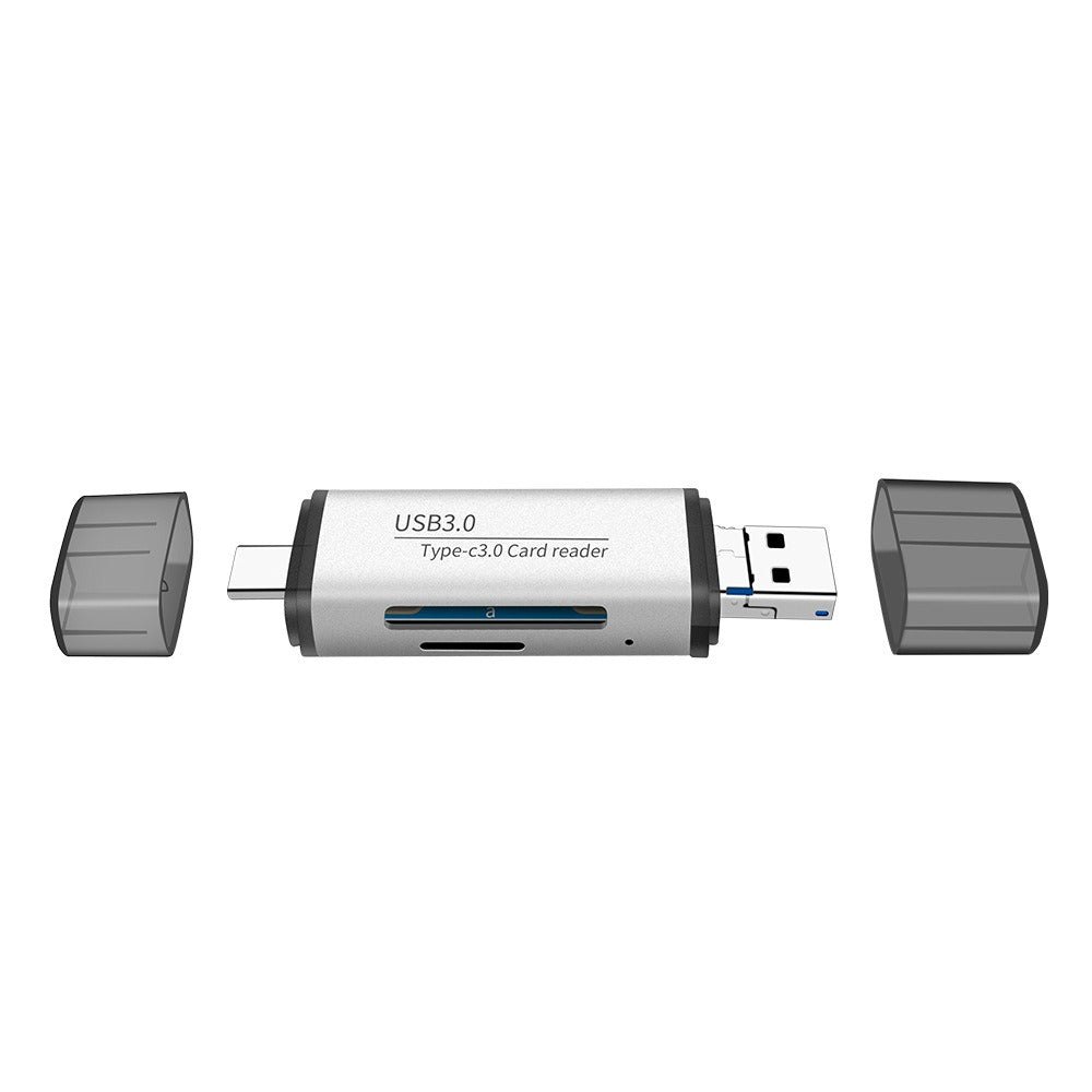 3-in-1 USB 3.0 Type-C OTG Card Reader for Phones